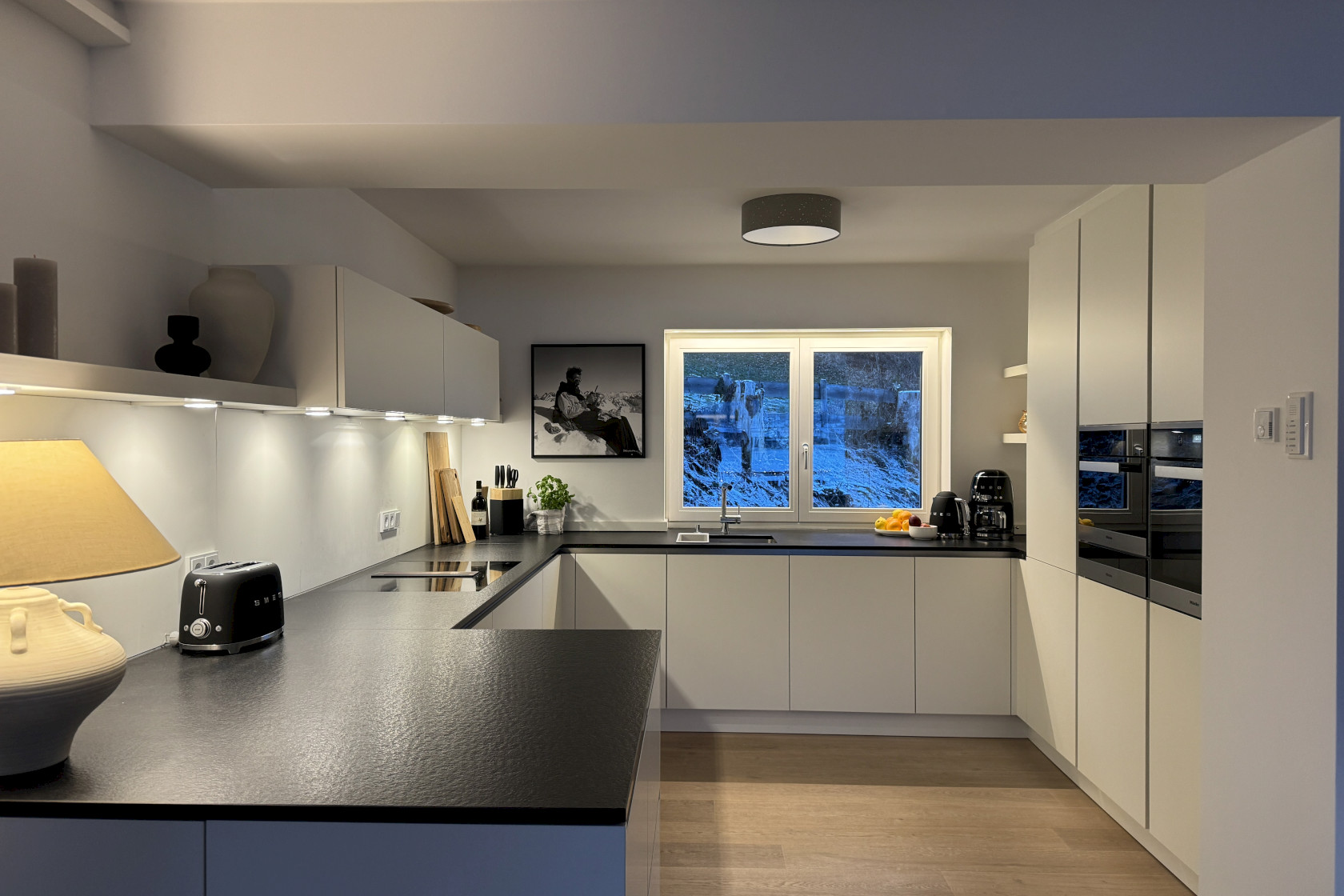 Küche im Klopfer Haus Oberstdorf