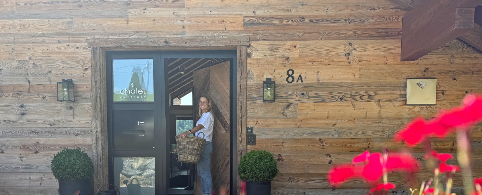 Concierge-Leistungen durch Gastgeberin Laura